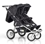 Trends For Kids Twinner Twist Duo Double Stroller, Black