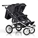 Trends For Kids Twinner Twist Duo Double Stroller, Black