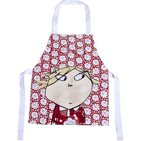 Shreds Charlie and Lola Flower Plastic Coated Apron