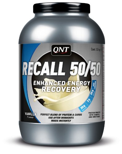 QNT Recall 50/50 - High Protein Powder With Carbs 