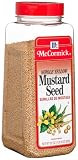McCormick Whole Mustard Seed, 22-Ounce Plastic Bottle (Pack of 3)