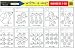 Melissa & Doug 5029 Numbers 1-10 Write-A-Mat (Bundle of 6) RS.1129.00