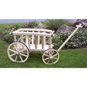 Decorative Pumpkin Wagon from Garden Wagons