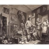 A Rake's Progress, by William Hogarth (Print On Demand)
