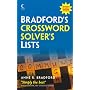Collins Bradford's Crossword Solver's Lists