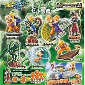  Dragonball Kai: Episode Vs. Cell Capsule NEO Trading Figure Display of 7