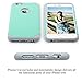 iPhone 6 plus Case,[5.5inch]by Ailun,Soft Interior Silicone Bumper&Hard Shell PC Back,Shock-Absorption&Skid-proof,Anti-Scratch Hybrid Dual-Layer Cover[Mint Green]