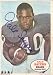 Gale Sayers autographed Chicago Bears 1968 Topps 5x7 mini poster