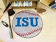 Indiana State Sycamores 29" Round Baseball Floor Mat (Rug)
