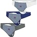 Nfl New York Giants Women's Mystic Memory Thong - Set Of 3 Size: Large