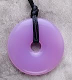 Teething Bling Donut Shaped Pendant Teething Necklace