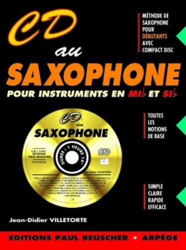 Partition : CD au saxophone