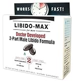 Applied Nutrition Libido Max Capsules, Male Potency Formula, 30-Count Boxes (Pack of 3)