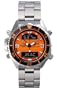 Chris Benz Depthmeter Digital 200m Orange MB Diving Watch for Him Diving Computer