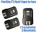 PIXEL King Wireless Radio TTL Flash Trigger for Sony DSLRs & Flashes, 1 x Transmitter + 2 x Receiver Kit