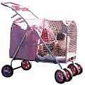 Pink Pink Pet Stroller SUV