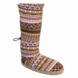 Women's Muk Luks Fair Isle Knit Toggle Boots