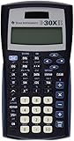 Texas Instruments TI-30X IIS 2-Line Scientific Calculator, Black with Blue Accents