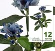 Twelve 27" Rhododendron Artificial Silk Flower Sprays Bendable Stems