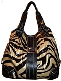 Kathy Van Zeeland Purse Handbag Heroine A-Line Shopper Latte