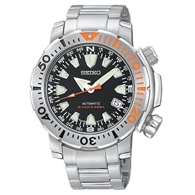 Seiko Mens Automatic Dive Silver Tone Watch #SNM035 51Vq%2B0PsIOL. SL500 AA280 Seiko Mens Automatic Dive Silver Tone Watch #SNM035