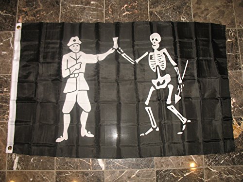 3x5 Bartholomew Roberts Pirate 