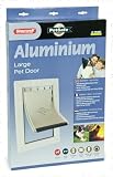 from Staywell Staywell Aluminium Heavy Duty Pet Door Large White 640EFS