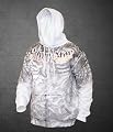 SILVER STAR LYOTO MACHIDA ZIP UP HOODED SWEATSHIRT SIZE XX-LARGE