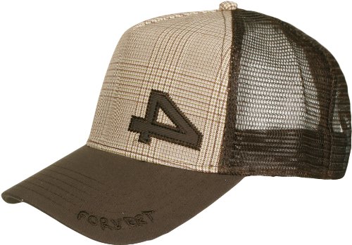 FORVERT Ball Cap Fengler, brown-checked, One size, 568902 Preisvergleich
