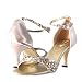 Cruz Peep Toe Swarovski Crystal Wedding Shoes