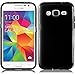 HR Wireless Frosted TPU Cover Case for Samsung Galaxy Prevail LTE Core Prime G360 - Retail Packaging - Black