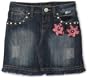 Baby Phat Girls 7-16 Denim Skirt,Medium Wash,8