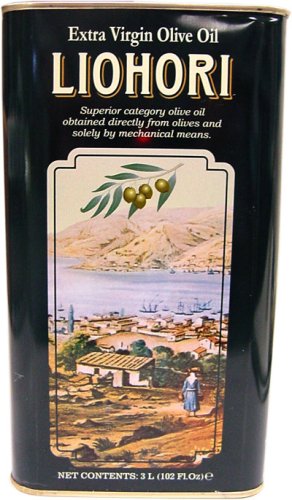 Liohori Greek Extra Virgin Olive Oil (Crete) 3 liter can by Liohori