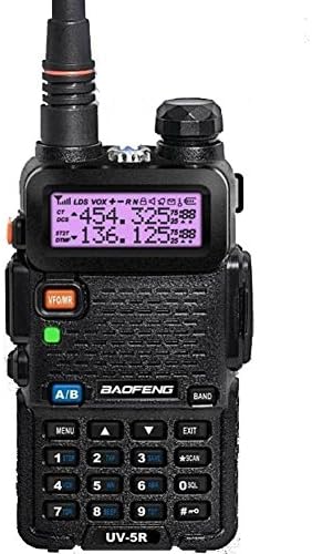 BaoFeng UV-5R (USA Warranty) Dual-Band 136-174 / 400-480 MHz FM Ham Two-way Radio, Transceiver, HT