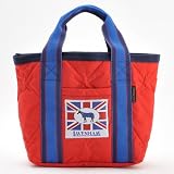 (ラベンハム)LAVENHAM スター キルティング ミニ トート バッグ レッド S