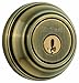 Kwikset 985 Double Cylinder Deadbolt featuring SmartKey® in Antique Brass