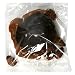 Charlotte's Confections Almond Mudpuddle Dark Chocolate Chocolate, 3-Ounce Bags (Pack of 18)