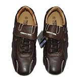 North Star Mens Brown Leather Casual & Athletic Shoes - 4.5