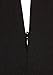 Sidefeel Women Cute V Neck Long Sleeve Pencil Sheath Mini Dress Large Black