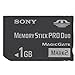 Sony MSMT1G 1GB Memory Stick PRO Duo (Mark2) Media
