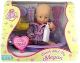 Chad Valley Little Friends Bath and Go Megan (Doll with Bath Rob & Bathtub)