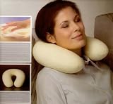 OREILLER / COUSSIN DE VOYAGE / CALE-NUQUE CERVICAL A MEMOIRE DE FORME