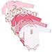 Luvable Friends 5 Pack Long Sleeve Bodysuit