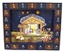 Kurt Adler Wooden Nativity Advent Calendar with 24 Magnetic Figures