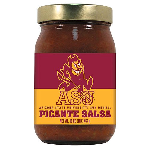 Arizona State Sun Devils NCAA Picante Salsa - 16oz by Hot Sauce Harry's