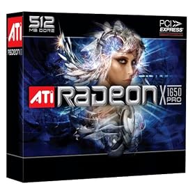 AMD ATI Radeon X1650 Pro 512MB PCI-E Graphics Card (100-437808) by ATI
