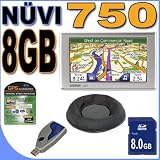Garmin Nuvi 750 (0100065720) Portable GPS Vehicle Navigation System w/ 4.3