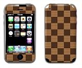 Brown Fashion Pattern Design Decal Protective Skin Sticker for Apple iPhone