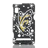 Talon Full Diamond Bling Phone Shell for Motorola A955 Droid 2 (Butterfly)