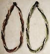 3 Strand Beaded Necklace - 2 Color Variations